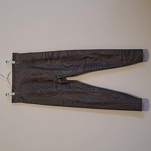 Beyond Yoga Olive Green Marbled Pant - Picture 2 of 13